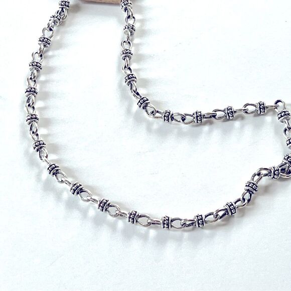 Premier Designs Silver Tone 18” Link Chain Necklace - Picture 2 of 14